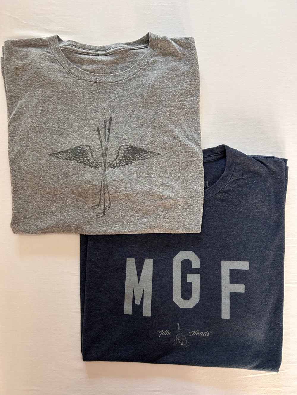 Linksoul Golf Graphic T Shirt Bundle XL MGF Idle Hands + Wings